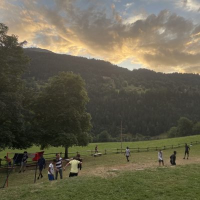 Chalet Les Archanges jardin