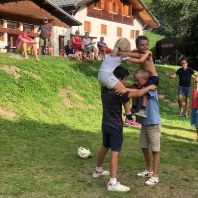 Chalet Les Archanges jeux extérieurs